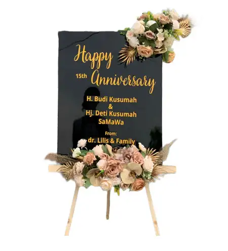 Papan Bunga Akrilik Muara Dua Kisam